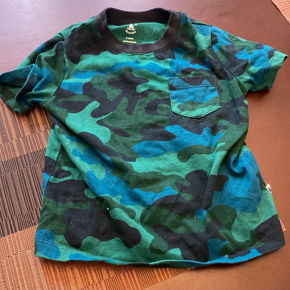 Kids camo outfit